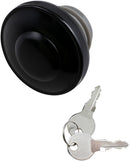 Screw-In Locking Gas Cap Gloss Black | Vendor No 03-0320AB-A