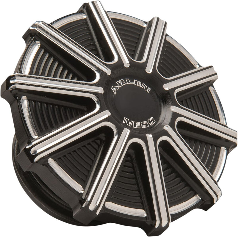 Vented Gas Cap Black / Machined / Silver For Harley Davidson FLD 1690