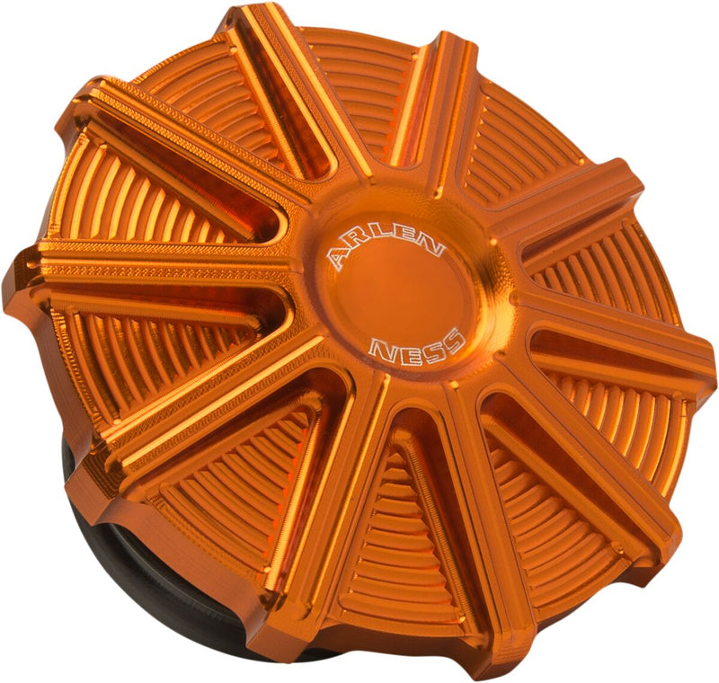 Vented Gas Cap Orange For Harley Davidson FLD 1690