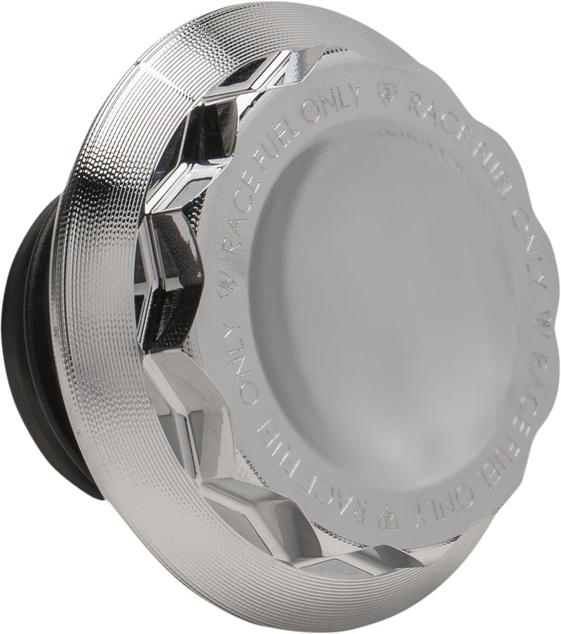 Vented Gas Cap Chrome For Harley Davidson FLD 1690