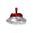 Performance Vented Cap Red / Silver For Harley Davidson FLHX 1923 ABS 2024-2025