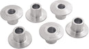 Premium Fuel Tank Mounting Bushings Aluminum / Silver For Harley Davidson FLST 1340 1986-1990