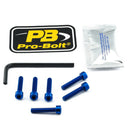 Aluminium Fuel Cap Kit Blue For BMW F 650 GS 2000-2005