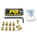 Aluminium Fuel Cap Kit Gold For Ducati MONSTER 696 2008-2014