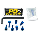 Aluminium Fuel Cap Kit Blue For Honda CB 1000 R 2008-2016