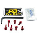 Aluminium Fuel Cap Kit Red For Honda CB 1000 R 2008-2016