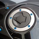 Aluminium Fuel Cap Kit Blue For Kawasaki ER-6F 650 2012-2016