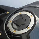 Aluminium Fuel Cap Kit Gold For Kawasaki ER-6F 650 2012-2016