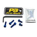 Aluminium Fuel Cap Kit Blue For Suzuki GSF 1200 2006