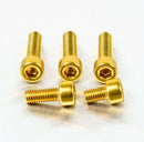 Aluminium Fuel Cap Kit Gold For Suzuki GSF 1200 2006