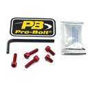 Aluminium Fuel Cap Kit Red For Suzuki GSF 1200 2006