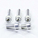 Aluminium Fuel Cap Kit Silver For Suzuki GSF 1200 2006