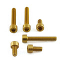 Aluminium Fuel Cap Kit Gold For MV Agusta BRUTALE 800 ABS 2015-2022