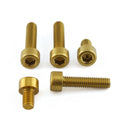 Aluminium Fuel Cap Kit Gold For Yamaha FJR 1300 ABS 2006-2015