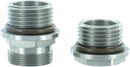 Tank Fitting Kit for Fuel Injection to Carburetor Conversion Silver For Harley Davidson FLD 1690 2012-2013