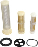 1/4 Inch NPT Petcock Rebuild Kit Black / Gold / Silver / White | Vendor No 03-0016/57/75-R