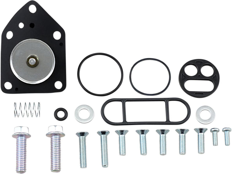 Petcock Repair Kit Black / Silver For Kawasaki W 650