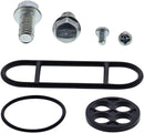 Fuel Petcock Rebuild Kit Black / Silver For Kawasaki KEF 300 2X4 1995-2003