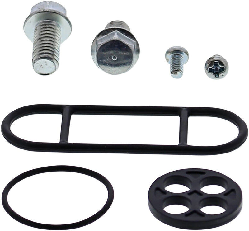 Fuel Petcock Rebuild Kit Black / Silver For Kawasaki KEF 300 2X4 1995-2003