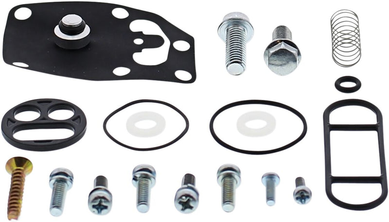 Fuel Petcock Rebuild Kit Black / Silver For Kawasaki KFX 400 2X4 2003-2006