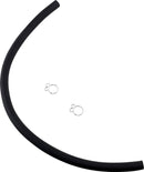 Hose And Clamp Kit Black For Kawasaki EX 500 A