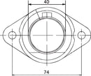 Carburetor Mounting Flange Black For Arctic Cat Bearcat 1 440
