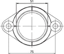 Carburetor Mounting Flange Black For Yamaha Excel 5 540