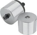 Oil Tank Mount Stud Covers Chrome For Harley Davidson FLST 1340 1989-1990