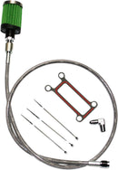 Oil Tank Breather Kit Black / Green / Red / Stainless | 07100272