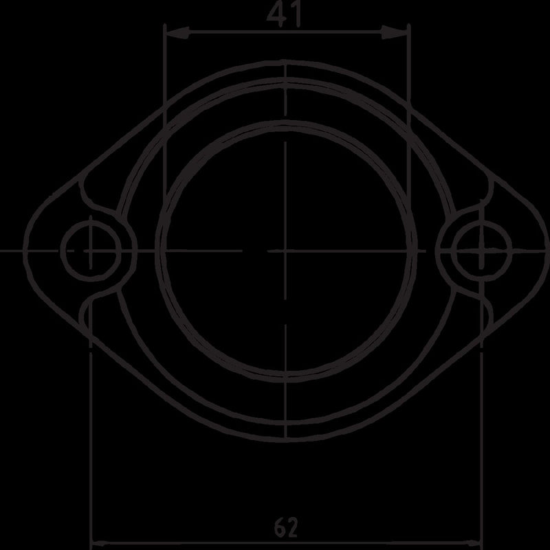Carburetor Mounting Flange Black For Polaris XTRA 500 1997
