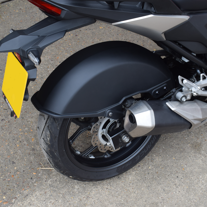 Full Rear Hugger  Matt Black For Honda NC 700 S 2012-Current