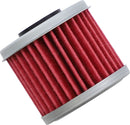 Oil Filter Red / Silver For HM Moto CRE-F 250 R 2004-2009 - 36 MM