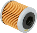 Oil Filter Silver / Yellow For Aprilia RS 125 ABS 2017-2020 - 49 MM