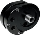 Offset Oil Filter Mount Anodized / Black / Silver