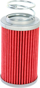Oil Filter Red / Silver For MV Agusta BRUTALE 1090 2014 - 74 MM