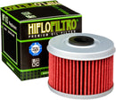 Oil Filter Red / Silver For Honda CB 300 F 2017-2018 - 38 MM