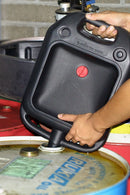 4L Portable Oil Drain Pan Black