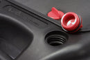 4L Portable Oil Drain Pan Black