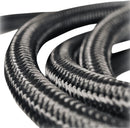 Braided Oil Hose Black - 305 CM