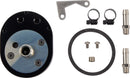 Offset Oil Filter Adapter Black / Silver For Harley Davidson FLD 1690 2012-2013