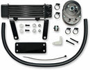 Oil Cooler Kit Black For Harley Davidson FLST 1450 2006
