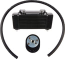 Oil Cooler Kit Black For Harley Davidson FLHR 1584 2009-2011