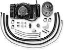 Low-Mount Fan-Assisted Oil Cooler Kit Black For Harley Davidson FLHR 1584 2009-2011