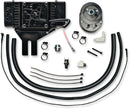 Low-Mount Fan-Assisted Oil Cooler Kit Black For Harley Davidson FLD 1690 2012-2013