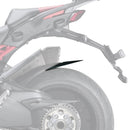 Hugger Extension Matt Black For Ducati Multistrada V4 Pikes Peak 2021-Current