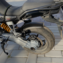 Hugger Matt Black For Moto Guzzi V100 Mandello/Mandello S 2022>Current