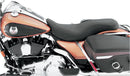 Day Tripper 2-Up Seat Black For Harley Davidson FLH 1868 ABS 2021 - 45.5 CM