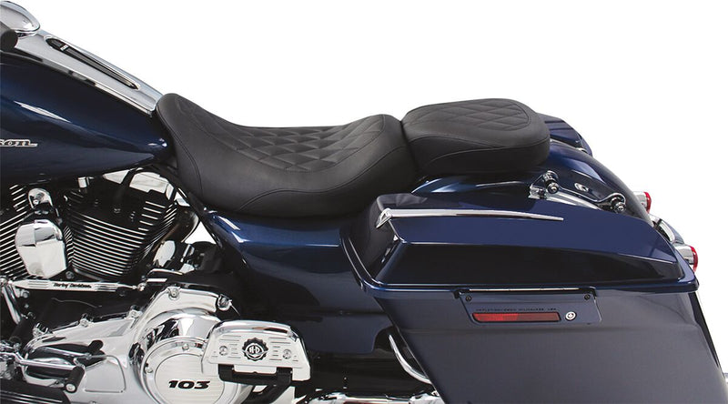 Wide Tripper Solo Seat Black For Harley Davidson FLH 1868 ABS 2021