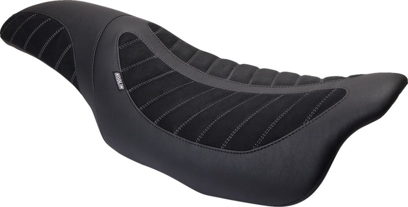 Kodlin Signature Series One-Piece Seat Black For Harley Davidson FLH 1868 ABS 2021 - 50.5 CM