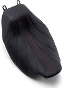 Revere Journey Solo Seat Black / Red For Harley Davidson FLH 1868 ABS 2021